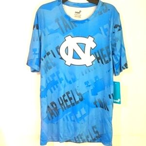 NORTH CAROLINA TAR HEELS JERSEY TEE SIZE YOUNG MEN'S XL 18-20 NWT